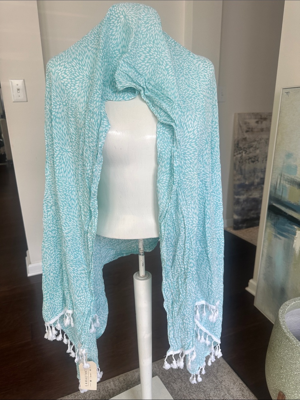 Laraethnics Textured Boho-style Scarf